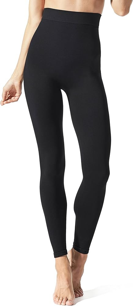 BLANQI Highwaist Postpartum + Nursing Leggings, Over The Belly Pregnancy Tights, Moderate Support, S | Amazon (US)