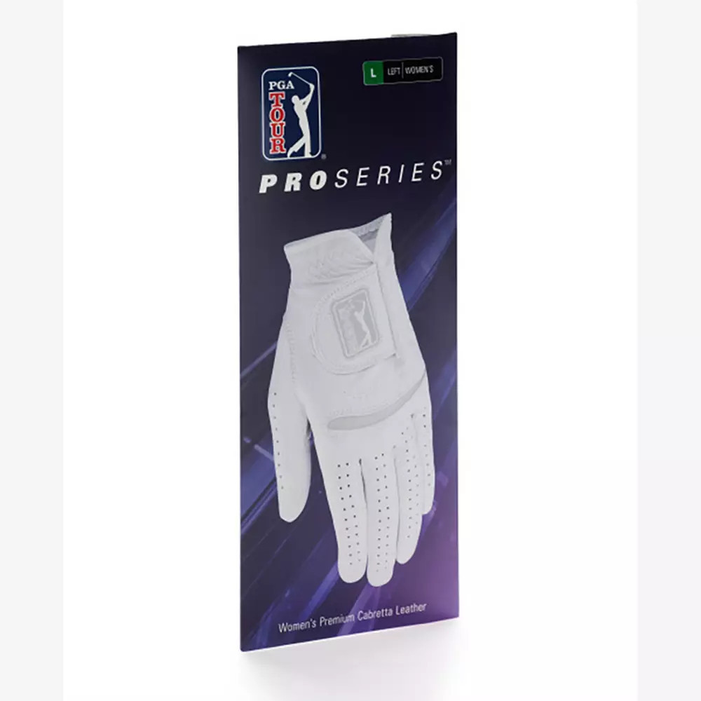 Women's Pro Series Leather Glove, White, LH - PGA TOUR Glove Golf | PGA TOUR Superstore
