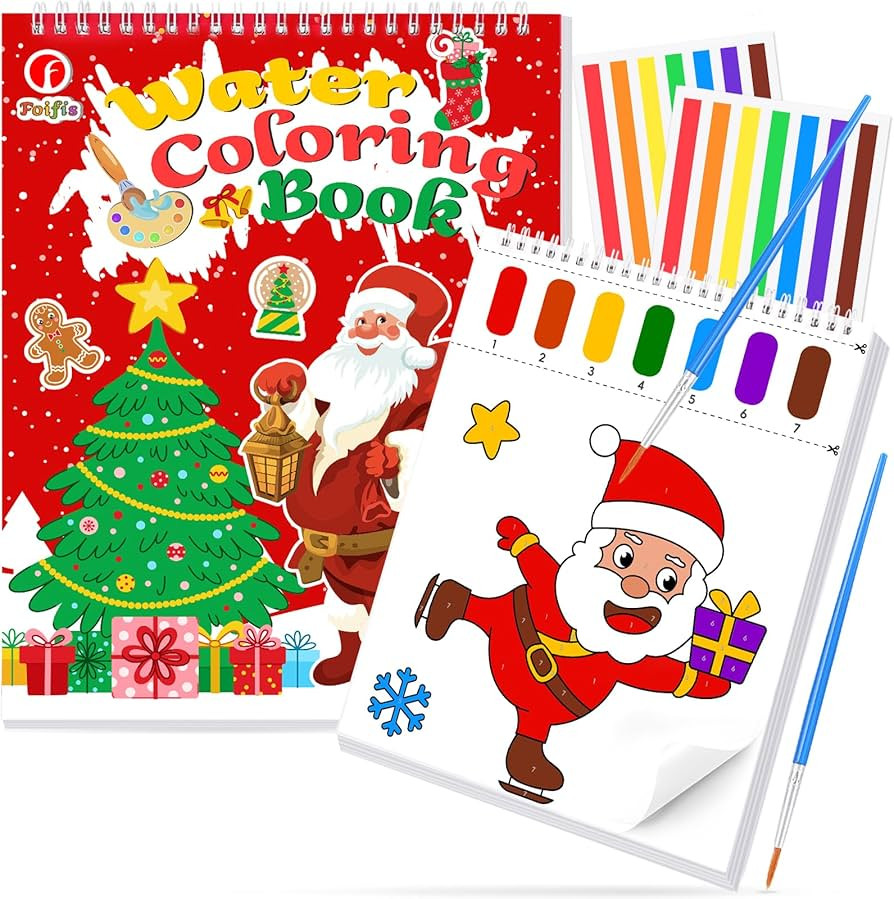 Paint with Water Coloring Books for Toddlers, Watercolor Painting Book and Drawing Art Paper for ... | Amazon (US)