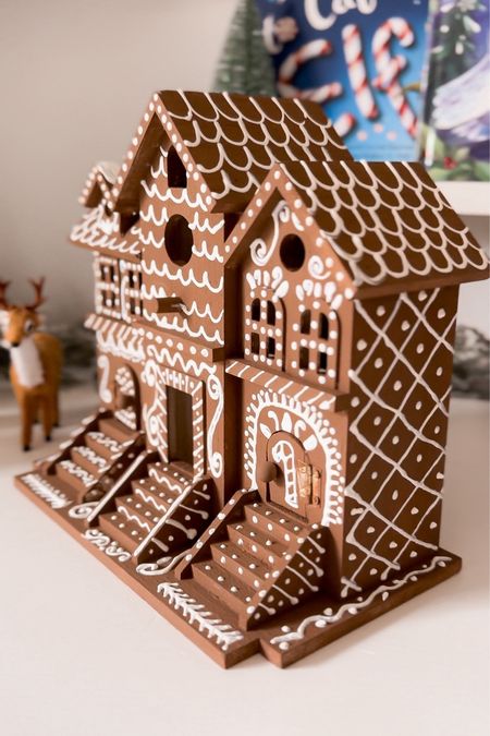 I had the most fun making these gingerbread houses using birdhouses less than $8! A little puff paint and creativity and you can have your own! 

#LTKkids #LTKHoliday #LTKSeasonal
