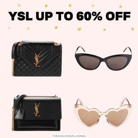 Designer Sale Alert!🥹 Up to 60% off New and Authentic YSL Bags, accessories and beauty!🙌🏻 Love their sunnies and bags, you won’t find these discounts anywhere else☺️😉





#ltkseasonal #ltkholiday #ltkstyletip #ltkitbag #ltktravel #ysl #yslsale #designersale #designerbagsale #designersunglasses #designersunglassessale #cybermondaysale

#LTKCyberweek #LTKGiftGuide #LTKsalealert