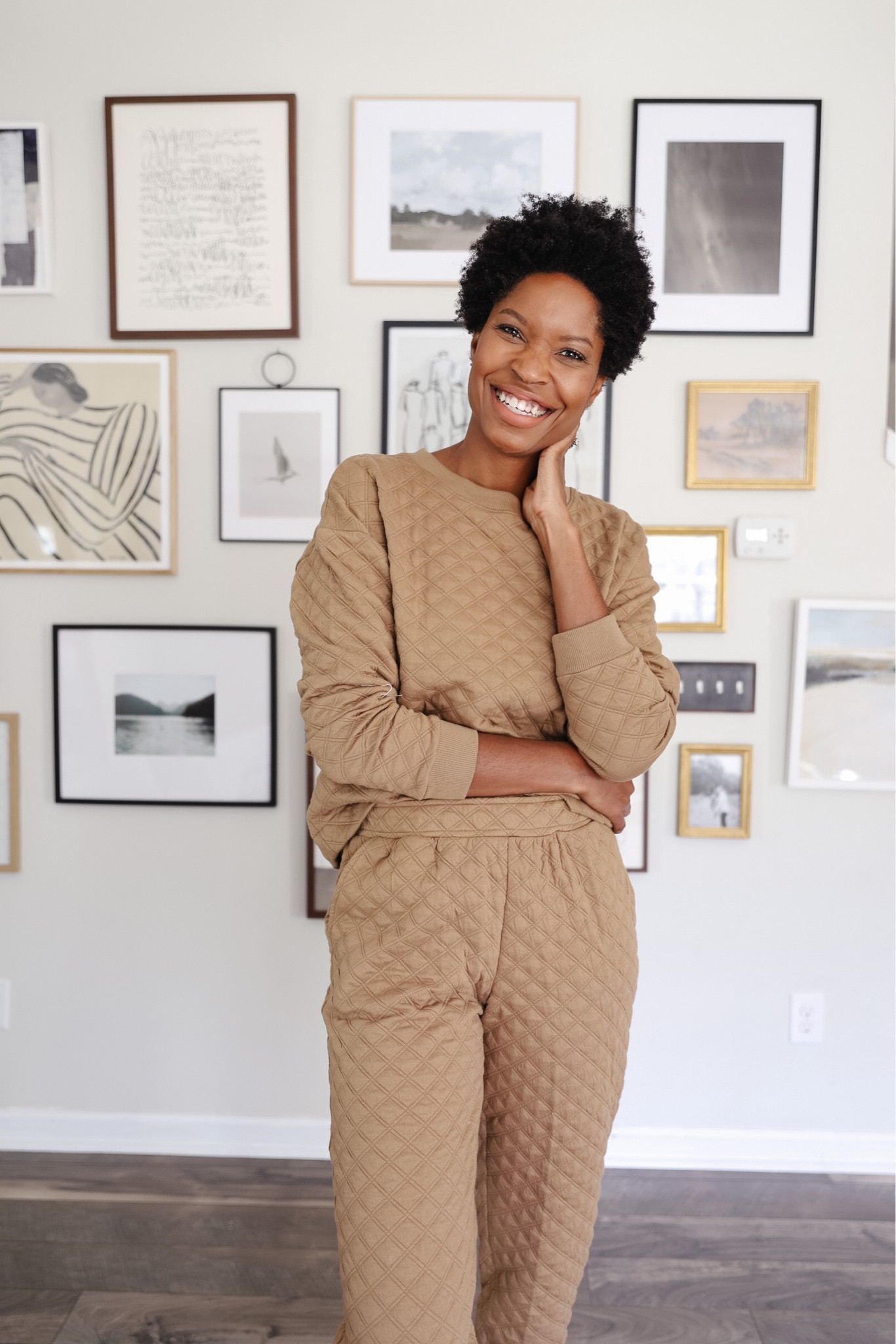 Runs a tad big but I love it! So cute! Also comes in plus sizes and lots of colors. Quilted pajamas. Gift idea for women. Walmart finds.

#LTKunder50 #LTKHoliday #LTKstyletip