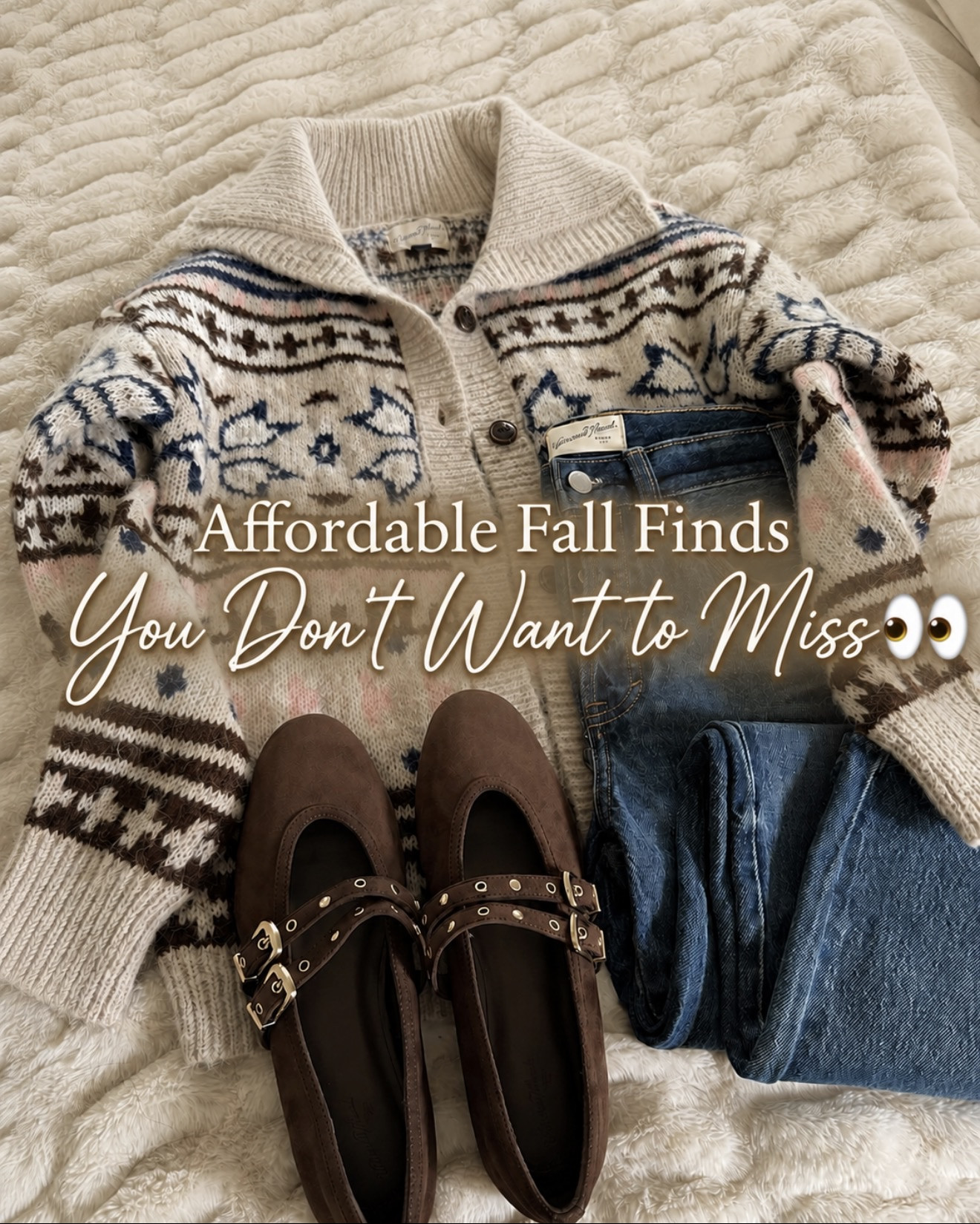 Affordable fall finds you do NOT want to miss 👀🍂

Perfect-fitting jeans, the best $15 tees, gorgeous cardigans, buttery-soft pants and flats that look way more expensive than they are… These are seriously SO good 🤎

💌type “FALL” and I’ll send everything straight to your DMs!
🔗

#LTKOver40 #LTKSeasonal #LTKmomlife