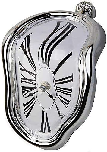 FAREVER Melting Clock, Salvador Dali Watch Melted Clock for Decorative Home Office Shelf Desk Table  | Amazon (US)
