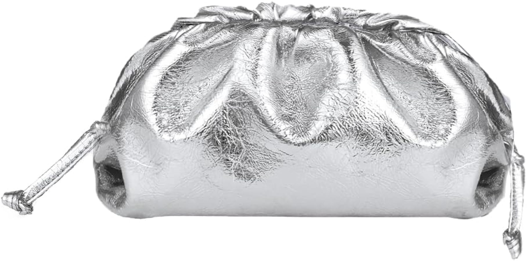 Bisadon Women's Dumpling bag Crossbody Bag Ruched Cloud Purse Evening Bag Sparkly Handbag Shoulde... | Amazon (US)