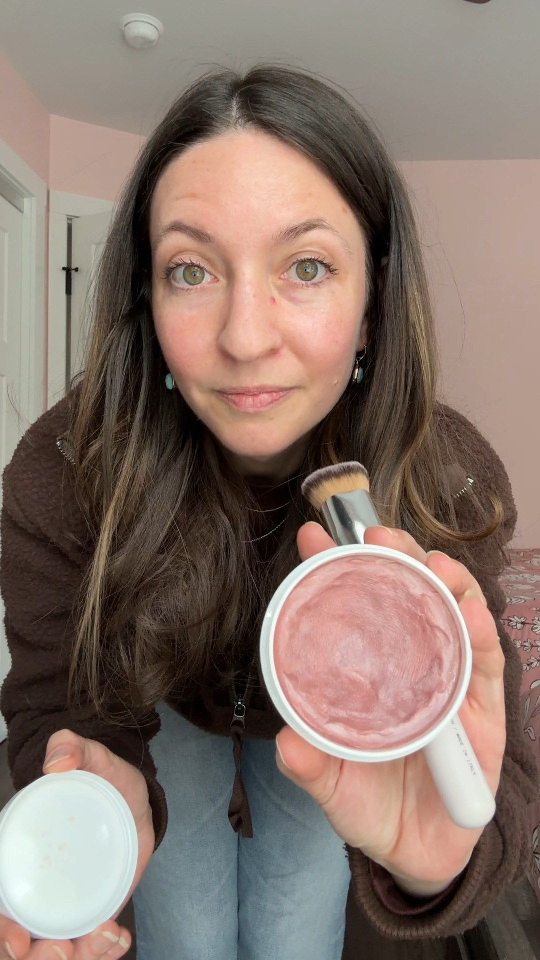 Maybe one of my favorite (& at the least, most versatile) makeup products. Ever. I have zero makeup on my face other than mascara & this Jones Road Miracle Balm in Dusty Rose. It gives your skin the perfect healthy glow & just makes me feel beautiful! I love it so much & want to try it in a few other shades! 

Easter basket ideas, clean beauty, spring skincare, makeup routine 

#LTKBeauty #LTKgrwm #LTKmorningroutine