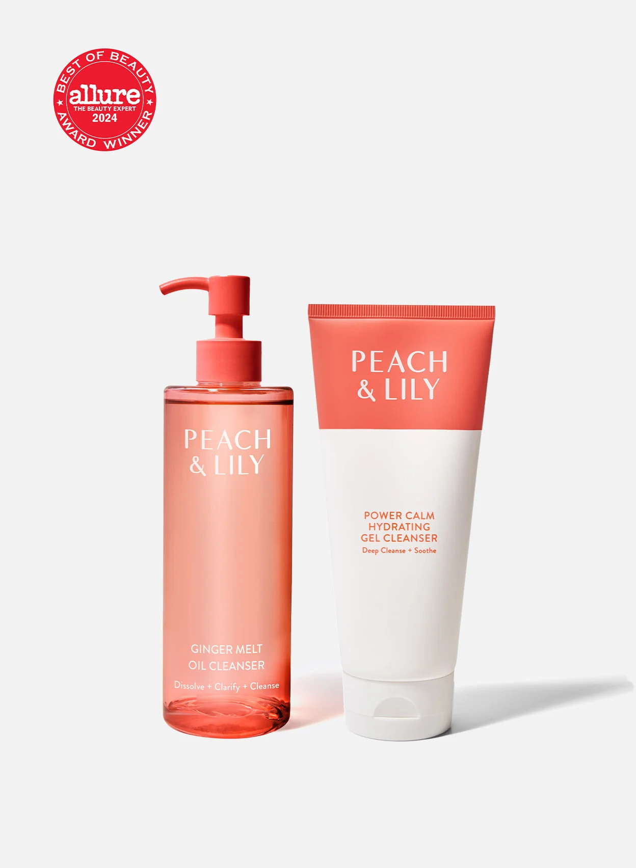 Double Cleanse Jumbo Duo | Peach & Lily