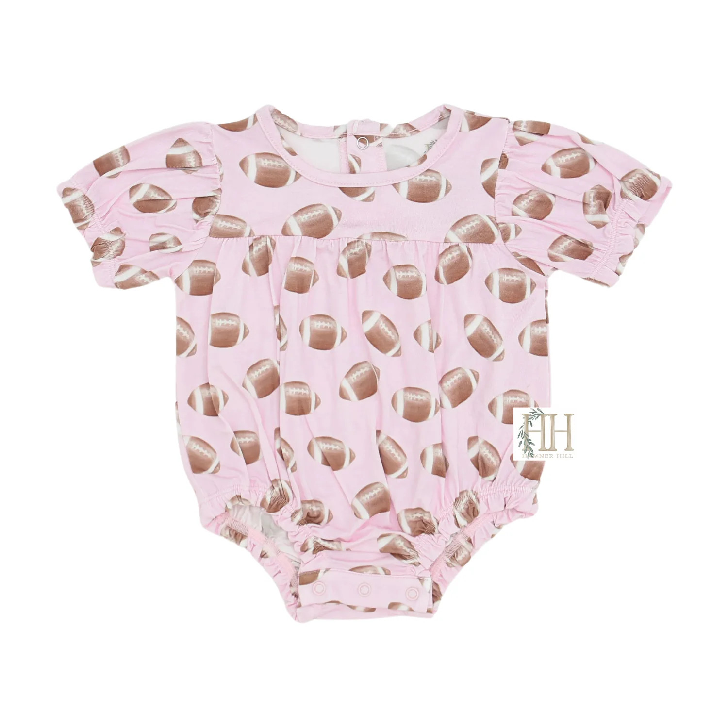 Bamboo Pink Football Bubble | Hamner Hill