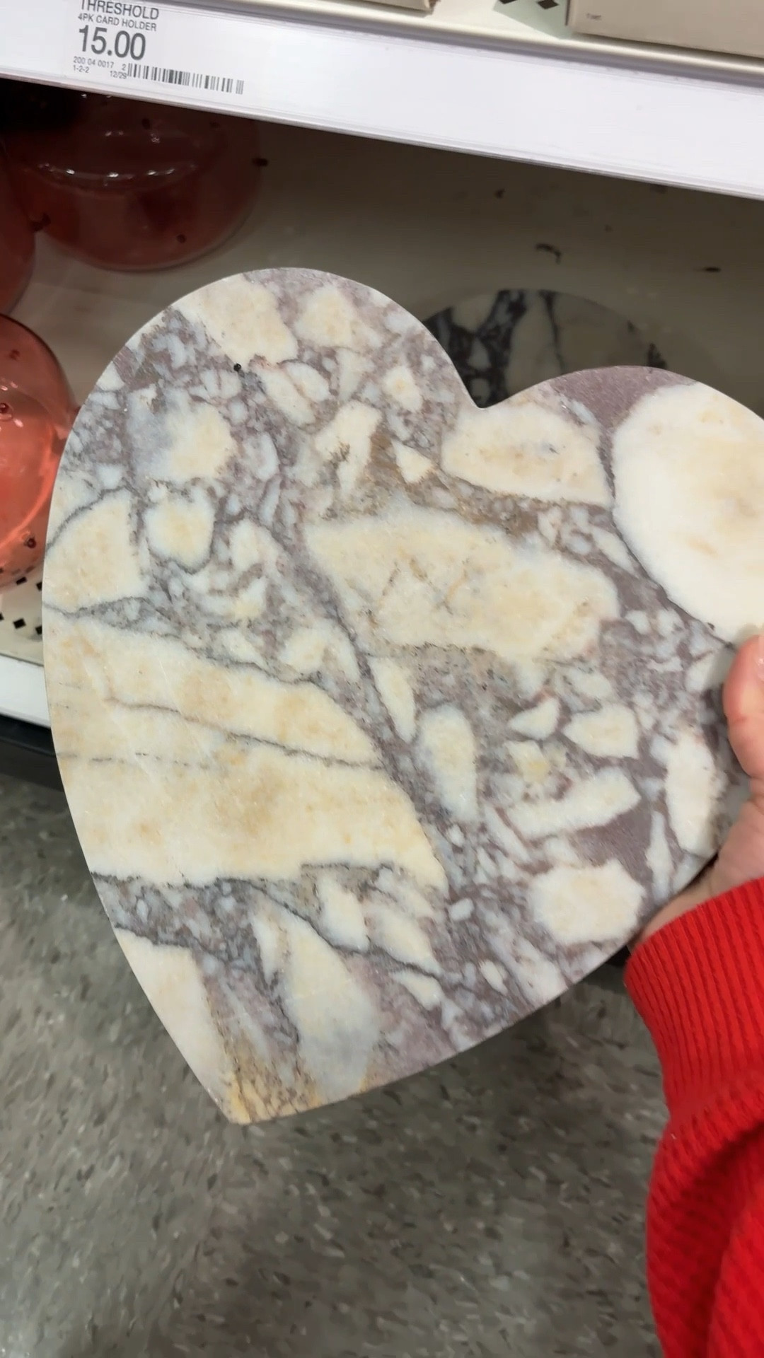 Is this not the prettiest thing you have ever seen!? A marble heart from Target. The coloring is so pretty.

#marbletray #marbleheart #valentinesday #valentinesdecor #target

#LTKSaleAlert #LTKSeasonal #LTKHome