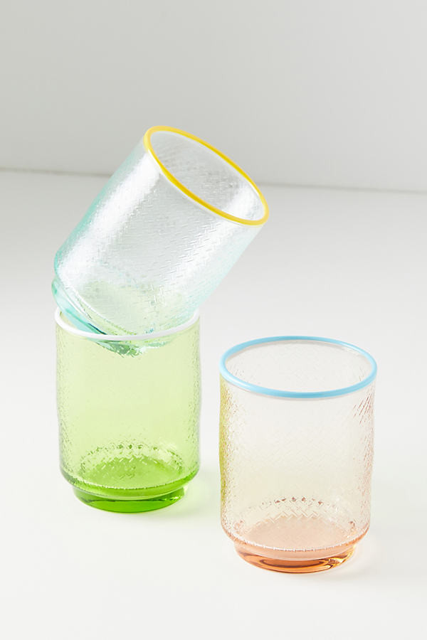 Liana Glass By Anthropologie in Green Size TUMBLER | Anthropologie (US)