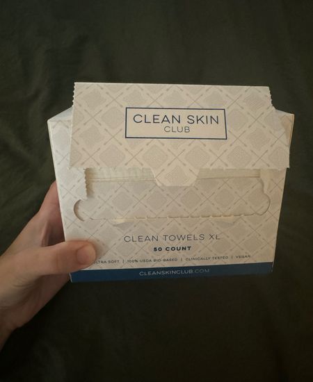 Love these clean skin club resending towels to help clean my face and makeup off! I have the xl #LTKSpringSale 

#LTKbeauty #LTKSeasonal