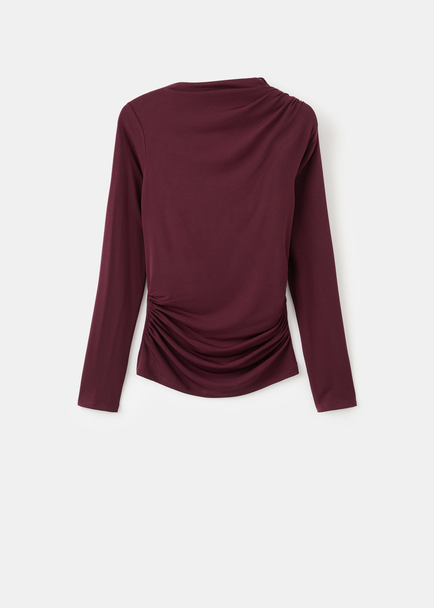 Draped fitted t-shirt | Mango (US/MX/AU)