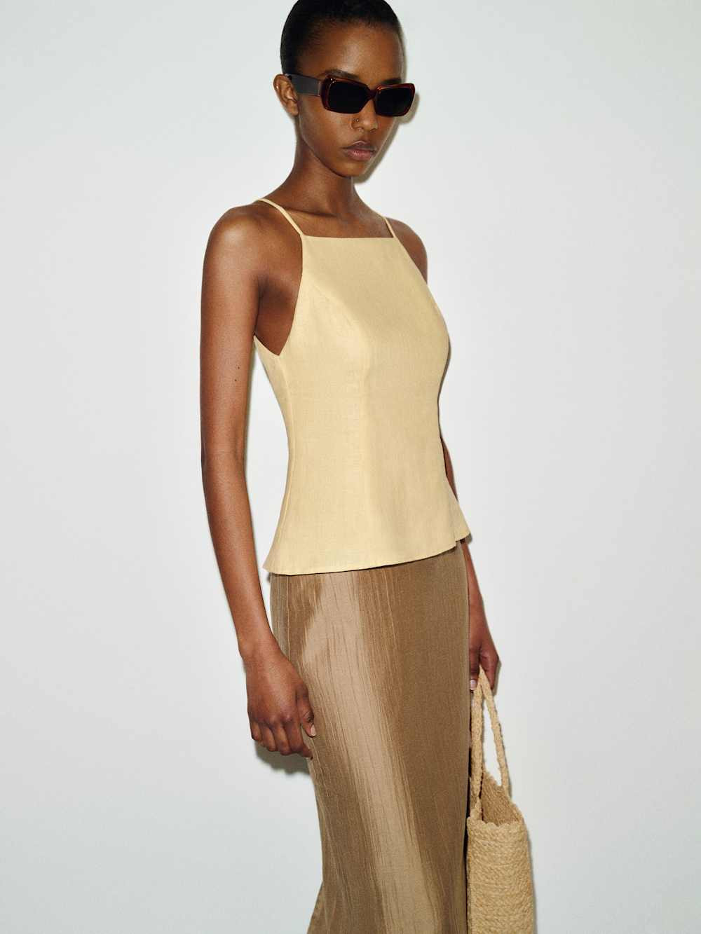 Finley Linen Top | Reformation (Global)