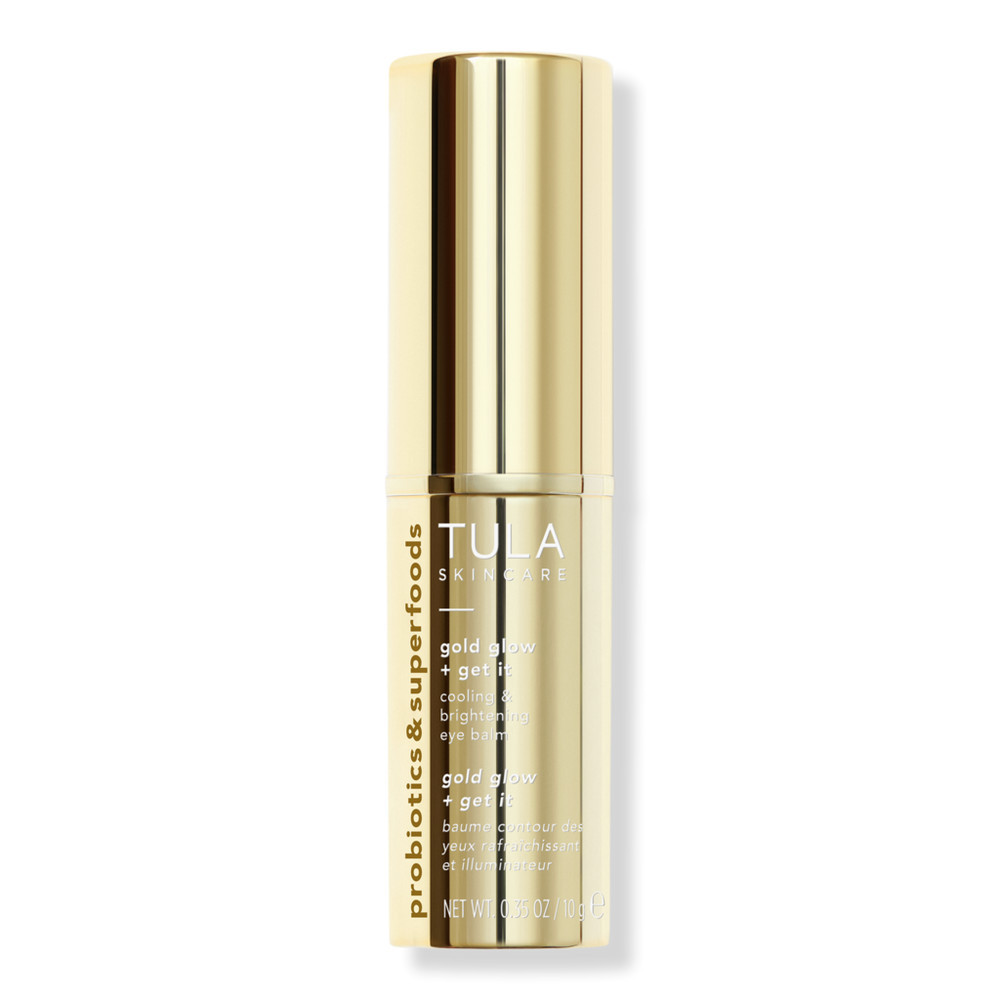 TULA Gold Glow + Get It Cooling & Brightening Eye Balm | Ulta