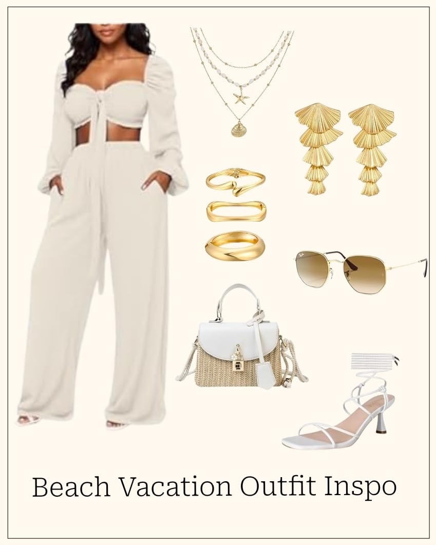 Beach vacation outfits just hit different. Light fabrics, easy silhouettes, and looks that take you from beach walks to sunset dinners without changing your whole outfit. These are the kinds of pieces I always pack for a tropical getaway. Follow for more outfit inspiration and find everything in my Amazon storefront and LTK.

Los outfits para vacaciones en la playa simplemente se sienten diferentes. Telas ligeras, siluetas cómodas y looks que te llevan de caminar por la playa a una cena al atardecer sin tener que cambiarte por completo. Estas son las piezas que siempre llevo en mi maleta para una escapada tropical. Sígueme para más inspiración de outfits y encuentra todo en mi Amazon storefront y LTK.

beach vacation outfits, tropical vacation style, resort wear outfits, beach outfit ideas, summer vacation fashion, travel outfit inspiration, outfits para vacaciones en la playa, moda para vacaciones tropicales

#BeachVacationStyle #ResortWearLooks #VacationOutfitInspo #SummerTravelStyle #BeachOutfitIdeas

#LTKSeasonal #LTKootd #LTKgrwm