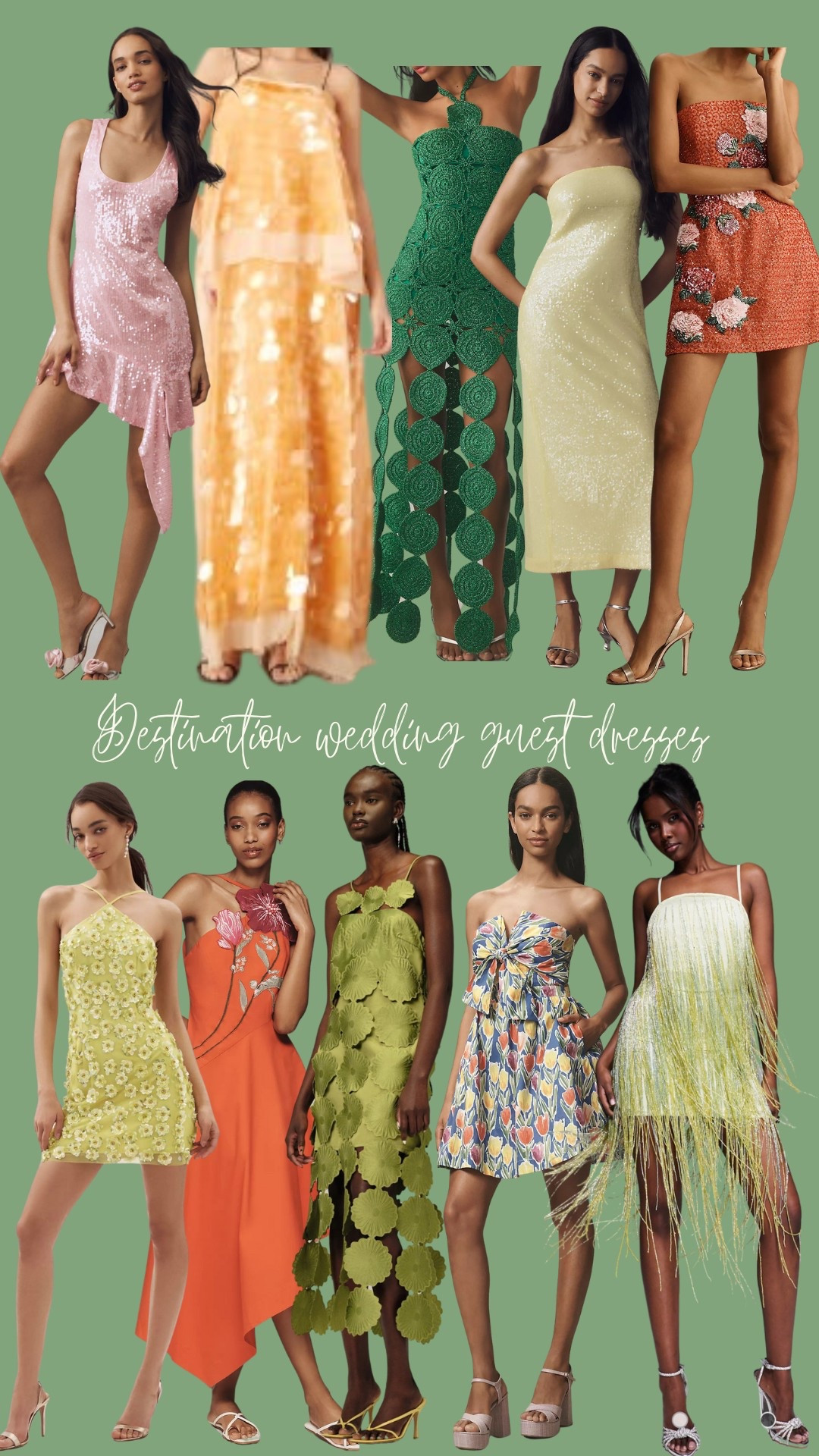 Destination wedding guest dresses! A wide range in prices! 

#LTKWedding #LTKSeasonal