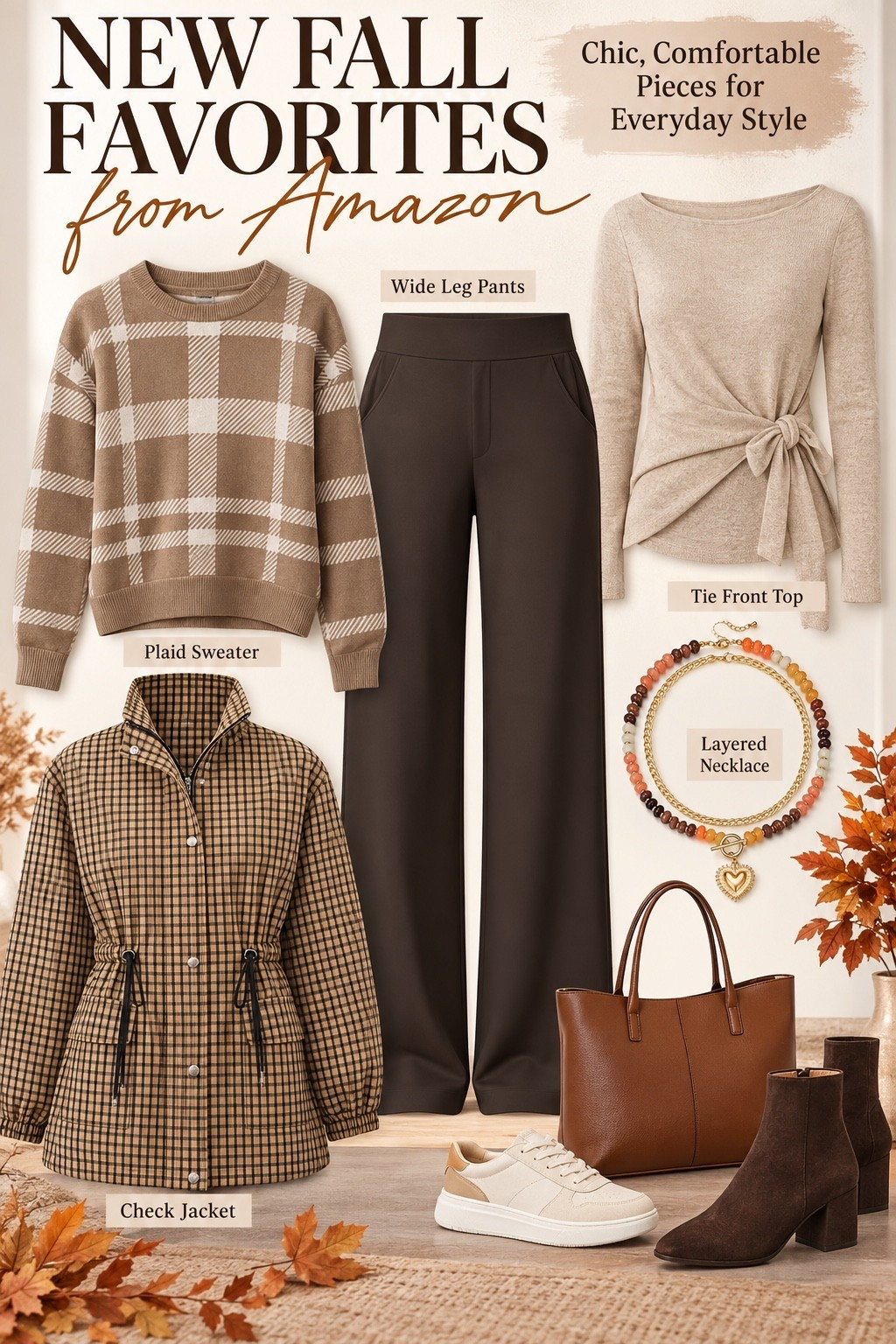 🍂 New Fall Favorites from Amazon 🍂

I pulled together some easy, polished fall pieces that look so much more expensive than they are! 🤎 Think cozy plaids, rich chocolate brown, soft neutrals and comfortable pieces you can mix and match all season.

Perfect for casual days, work outfits or weekend plans—and proof that fall style after 60 can be comfortable AND chic.

Everything is linked right here in my LTK. 🛍️

#LTKOver40 #LTKStyleTip #LTKFinds

#LTKgrwm #LTKootd #LTKSaleAlert
