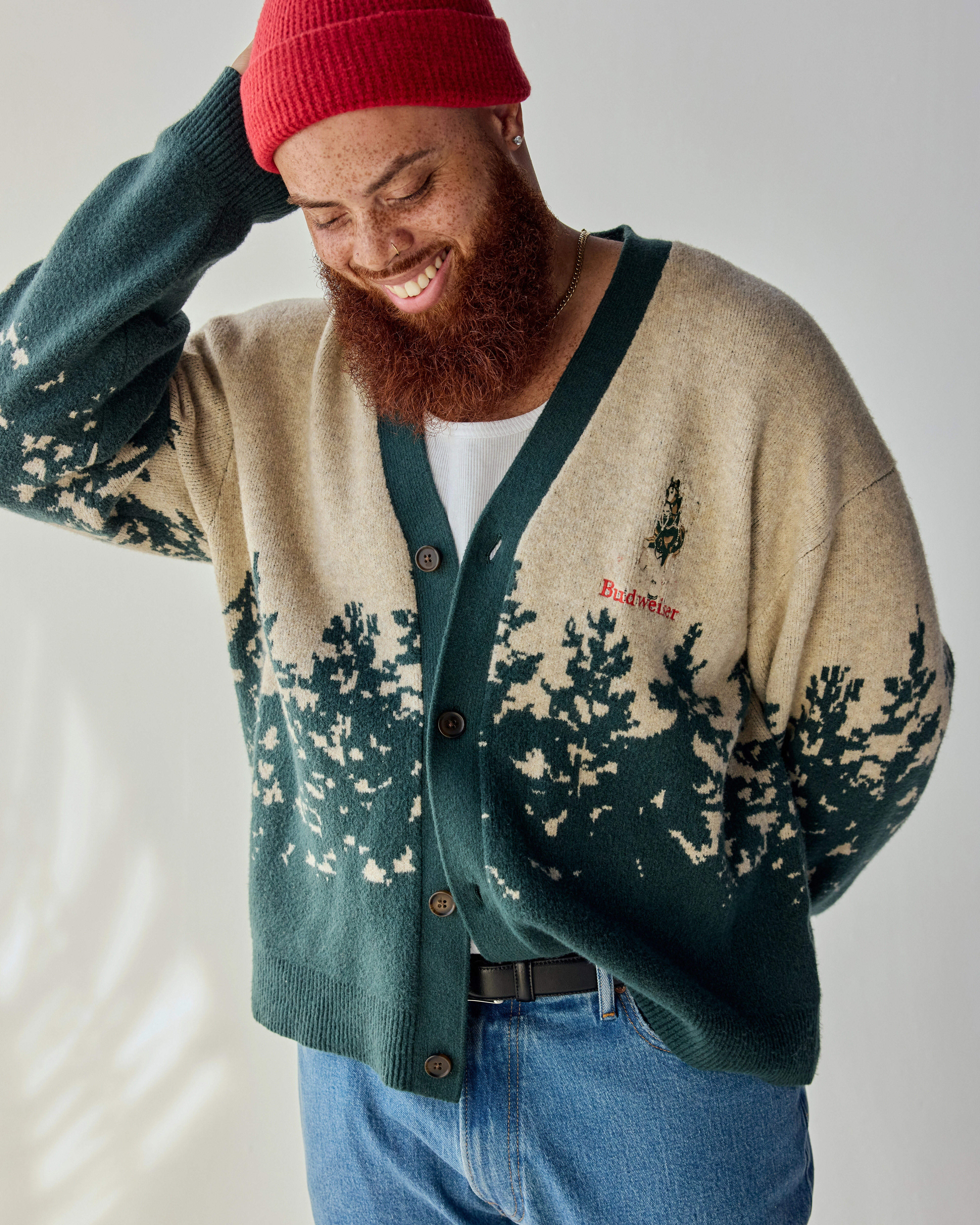 Budweiser Cardigan | Abercrombie & Fitch (US)