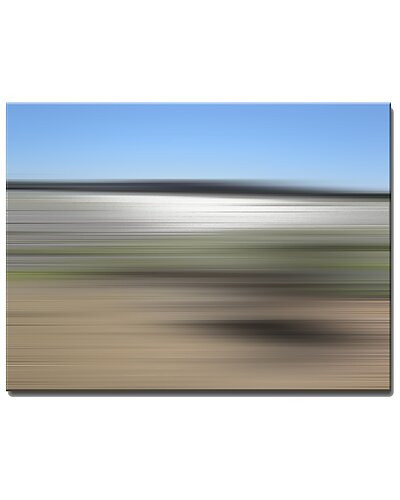 Blur Stripes XX Wrapped Canvas Wall Art by Tristan Scott | Rue La La