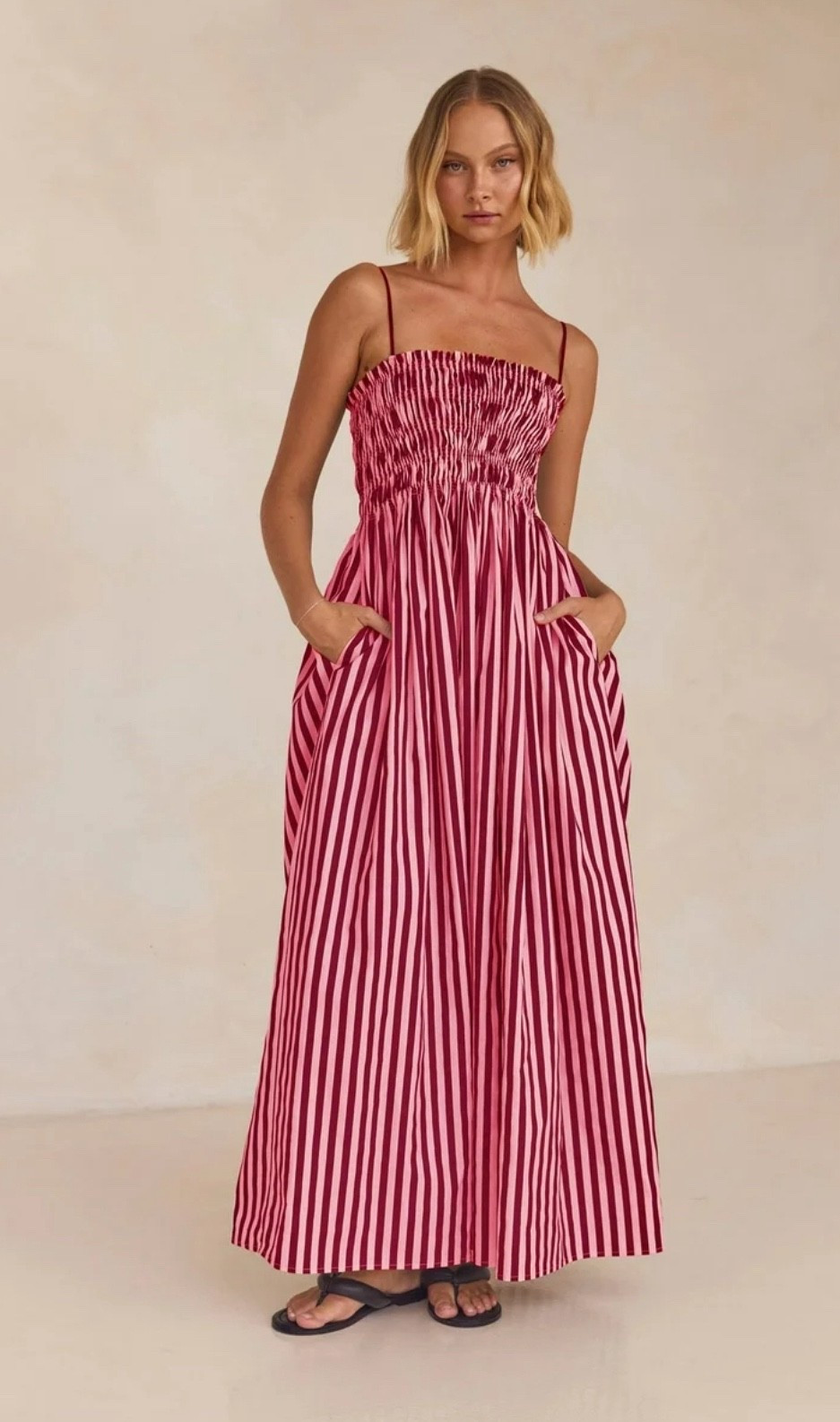 Striped Summer A-Line Dress with Pockets – Perfect for Vacation, Beach, or Brunch Stay cool and effortlessly chic in the Gupgi Women’s Sleeveless A-Line Dress – featuring a flattering vertical stripe print, comfy fit, and (yes!) pockets. Whether you’re heading to the beach, sipping cocktails on vacation, or just living your best brunch girl summer, this lightweight dress is your new go-to. Flowy, fun, and made for sunshine days!

🌞 Sleeveless + breathable = summer must-have
👗 A-line cut flatters all body types
🙌 Hidden pockets for phone, keys, snacks… whatever

#SummerDress #StripedDress #BeachDress #VacationOutfit #BrunchStyle #DressesWithPockets #SummerOOTD #LightweightDress #CasualChic #AmazonFashionFinds #TravelStyle #AlineDress #WomensSummerFashion #EasyBreezyStyle #WarmWeatherWardrobe

#LTKFindsUnder50 #LTKStyleTip #LTKSaleAlert