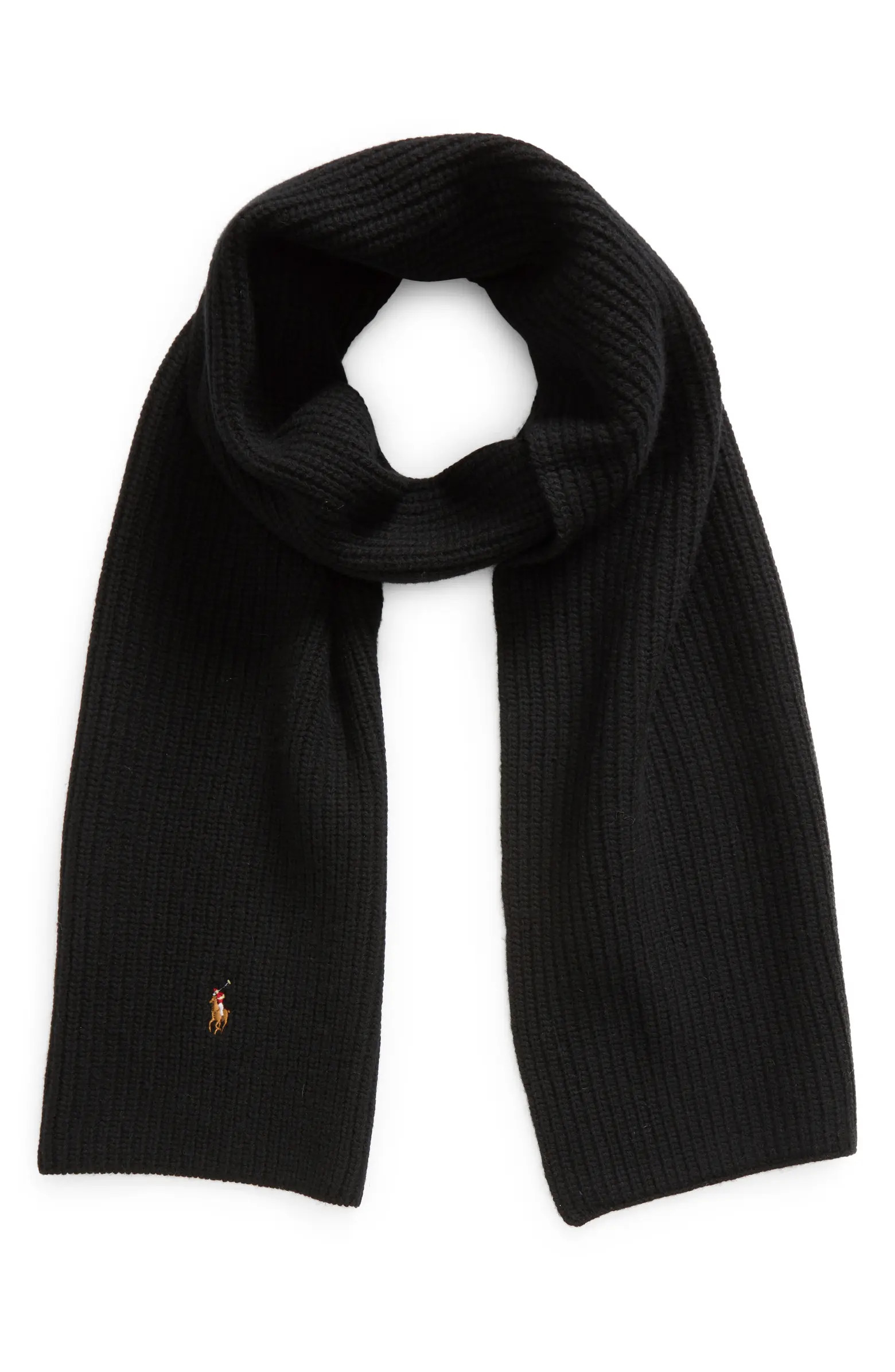 Polo Ralph Lauren Signature Polo Pony Wool Blend Scarf | Nordstrom | Nordstrom