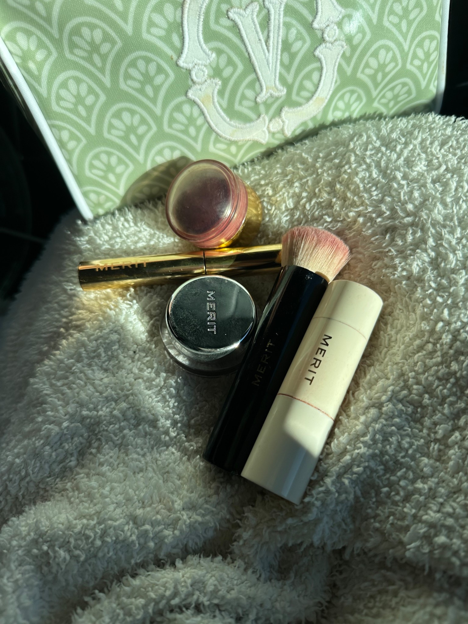 My full makeup routine is on sale !! #Merit #Weezie & my makeup bag 💄🫦

#LTKHoliday #LTKdayinmylife #LTKGiftGuide