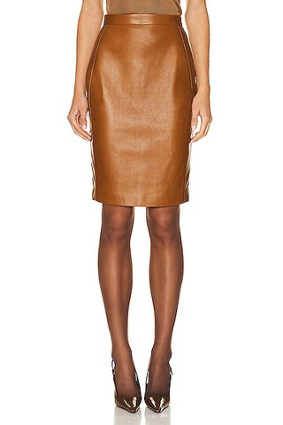 Leather Skirt | FWRD 