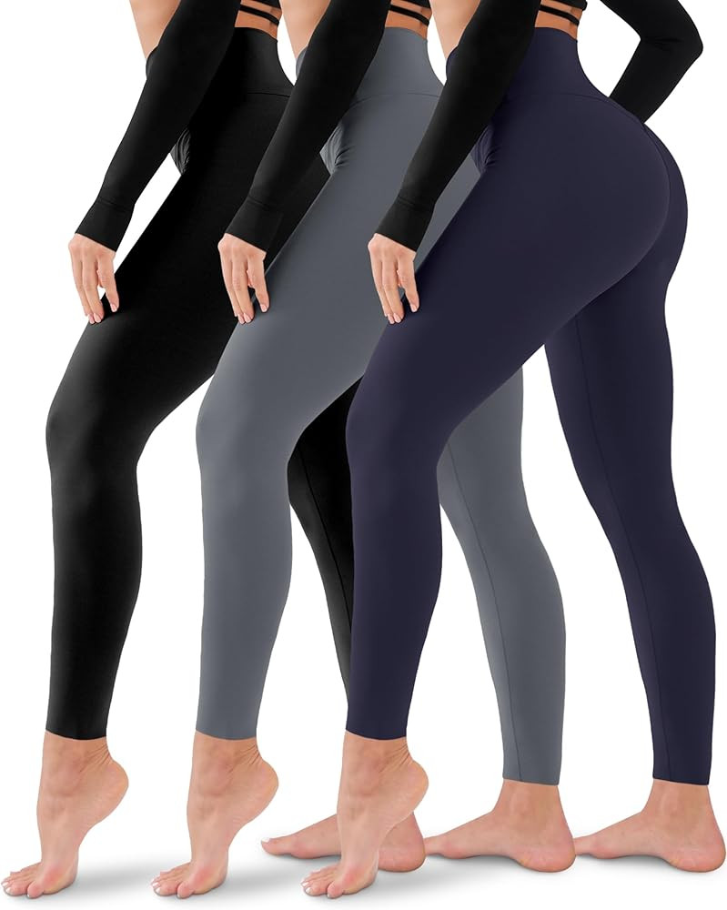 Leggings High Waisted Yoga Pants Workout Running Legging | Amazon (US)