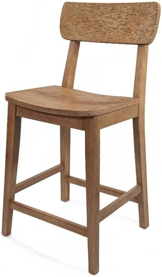Boraam Torino Counter Height Stool - Barnwood Wire-Brush | Amazon (US)