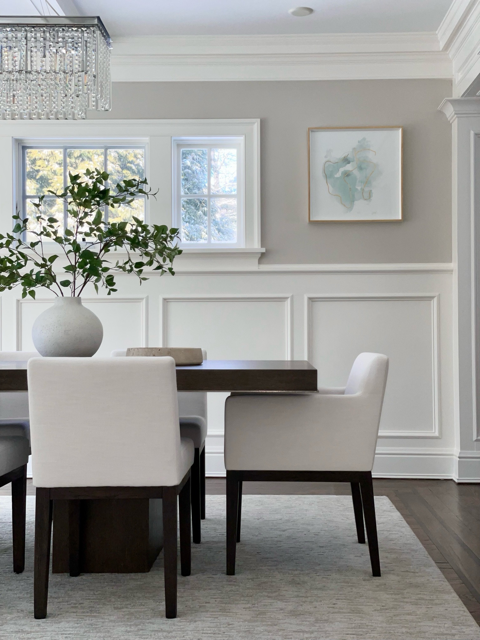 Chairs are from Restoration Hardware, dining table is Bernhardt. Rug is custom 🤍

#LTKstyletip #LTKsalealert #LTKhome