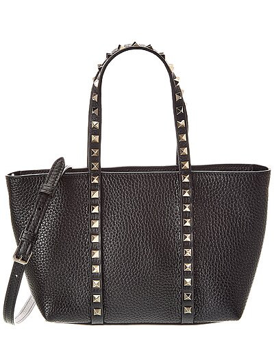 Rockstud Small Leather Tote | Gilt & Gilt City