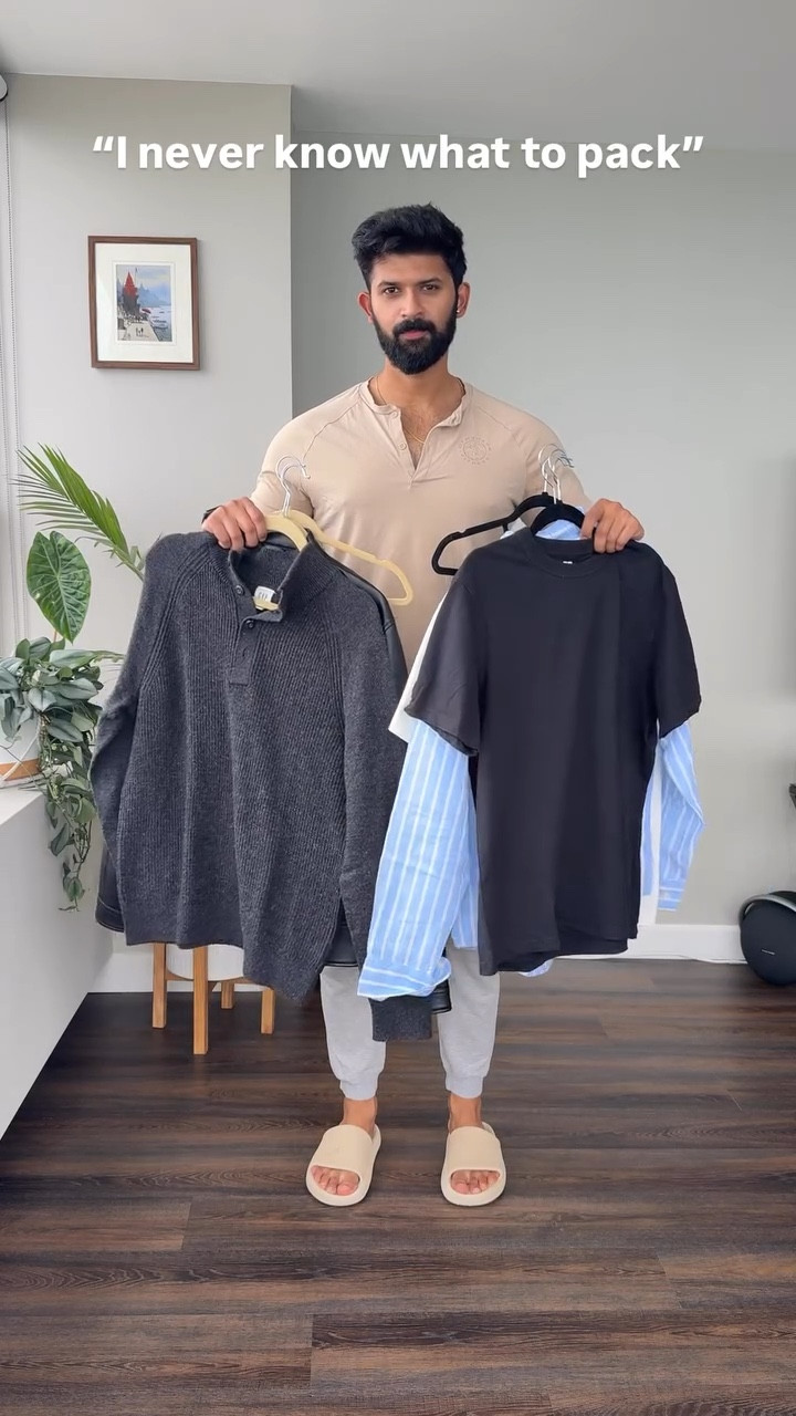 Capsule wardrobe, travel edition : Fewer pieces, endless combos! ✈️👖

#menswear #mensfashion #outfits #outfitideas #outfitinspiration #capsulewardrobe #mensstyle