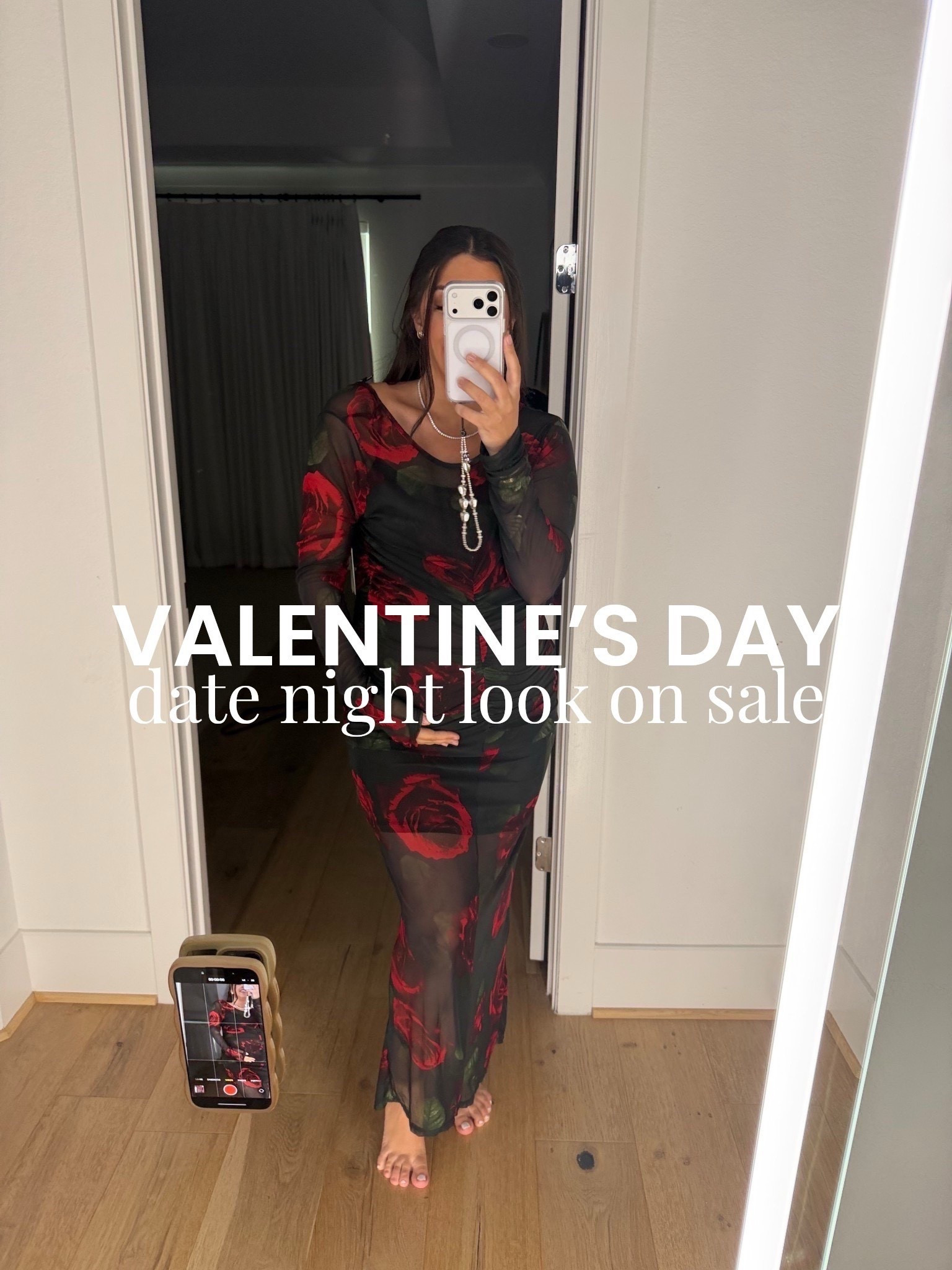 Dress: large

Valentine’s Day, v day look, date night look, sale, sale alert, Nordstrom dress sale, bump friendly, Nashville, Dede Raad, dress up buttercup

#LTKBump #LTKValentine #LTKootd