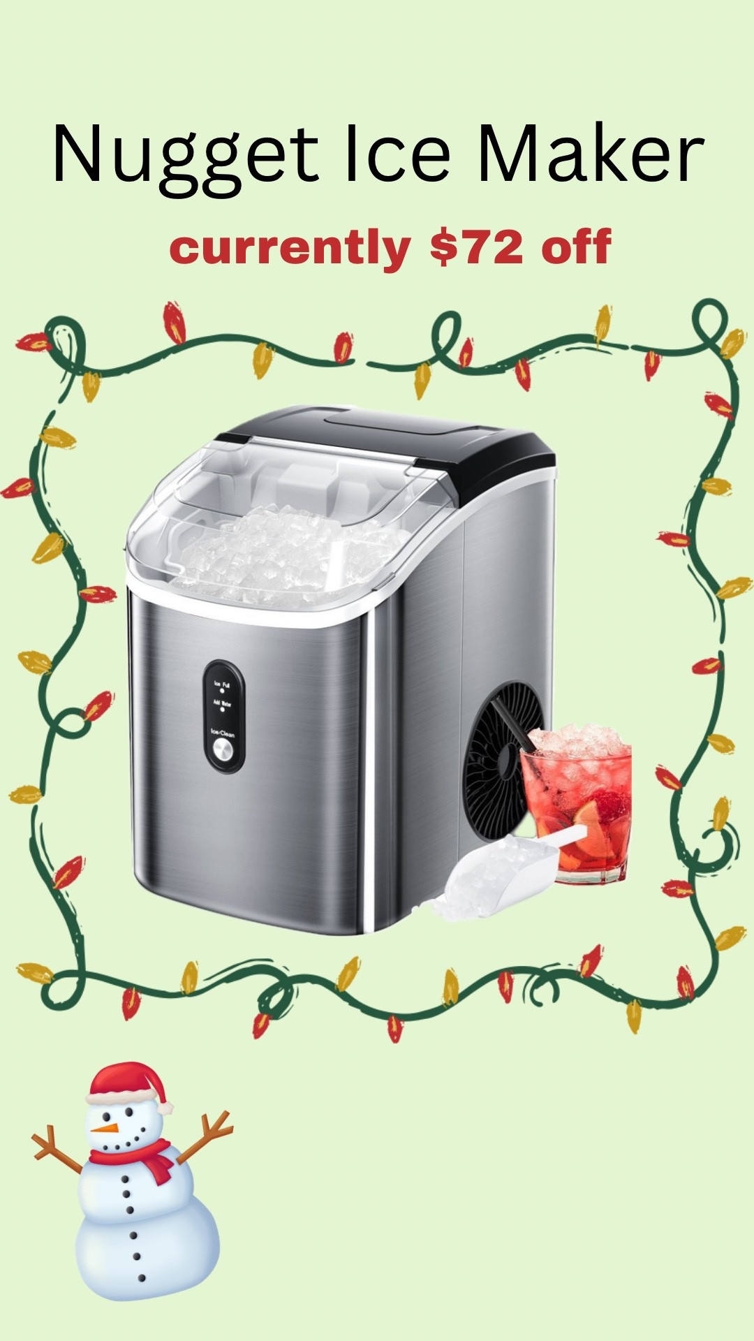 Discounts on ice makers right now!

Nugget ice | ice maker | home appliances | kitchen appliances 

#LTKGiftGuide #LTKHome #LTKHoliday