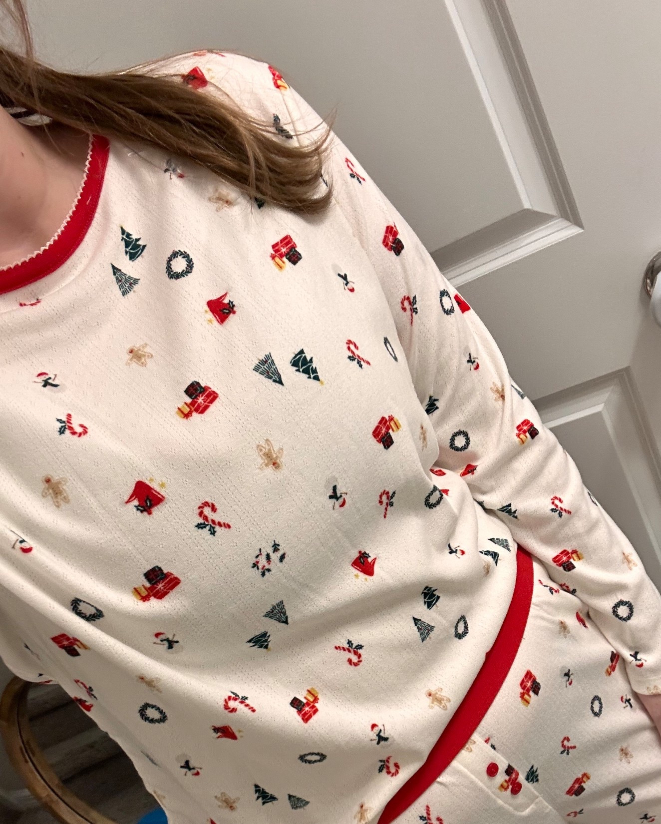 the $19 Walmart pj set is a win!!! a little warmer than I thought they would be too! 

#LTKSeasonal #LTKHoliday #LTKGiftGuide