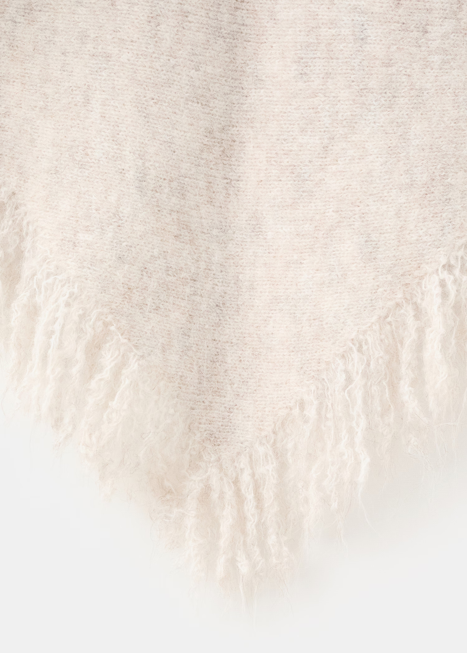 Shawl with fringed edges - Women | MANGO United Kingdom | MANGO (UK)