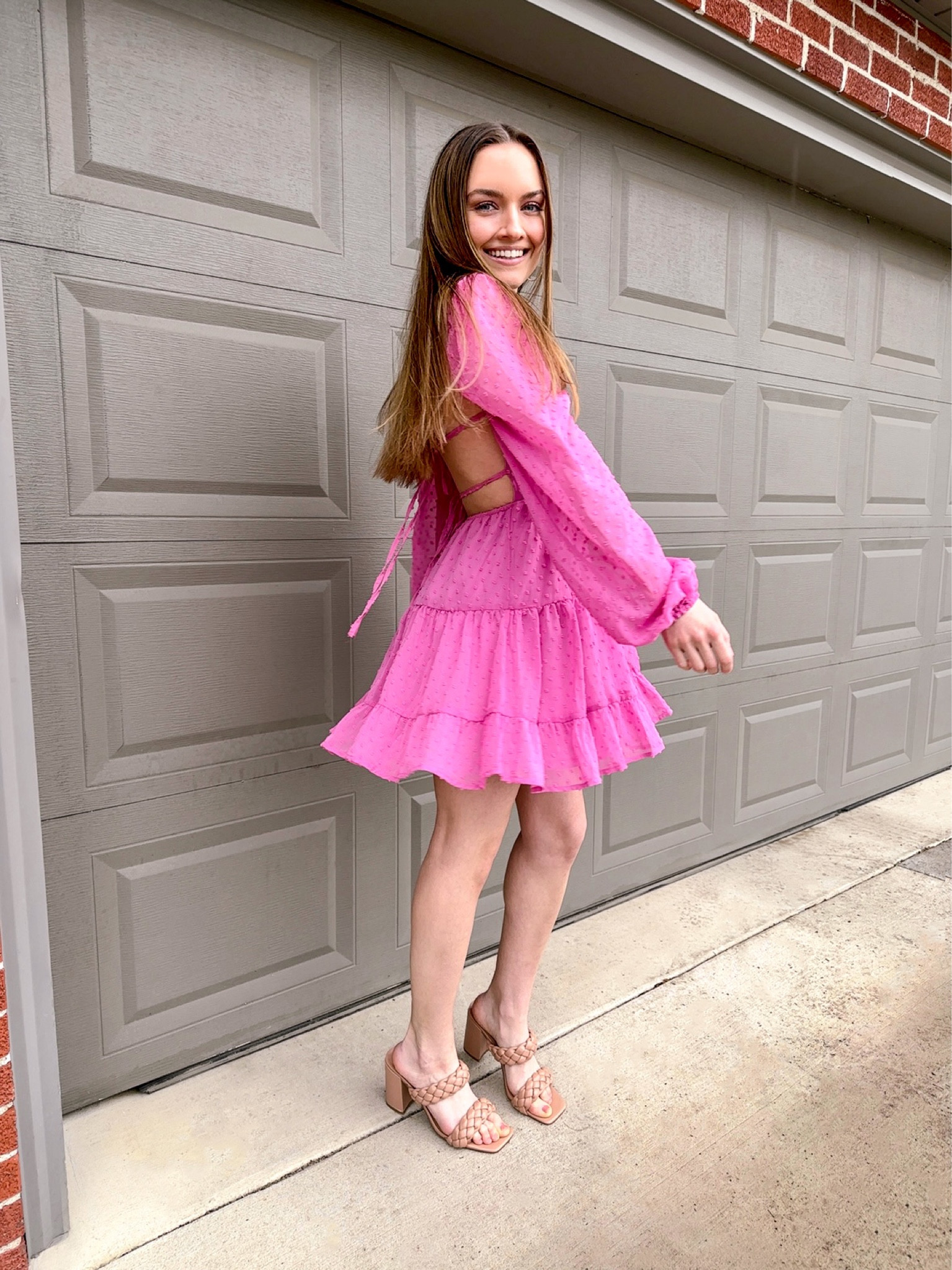 Affordable wedding guest dress for spring and summer! Fits TTS (wearing size small) 💗

#LTKwedding #LTKunder100