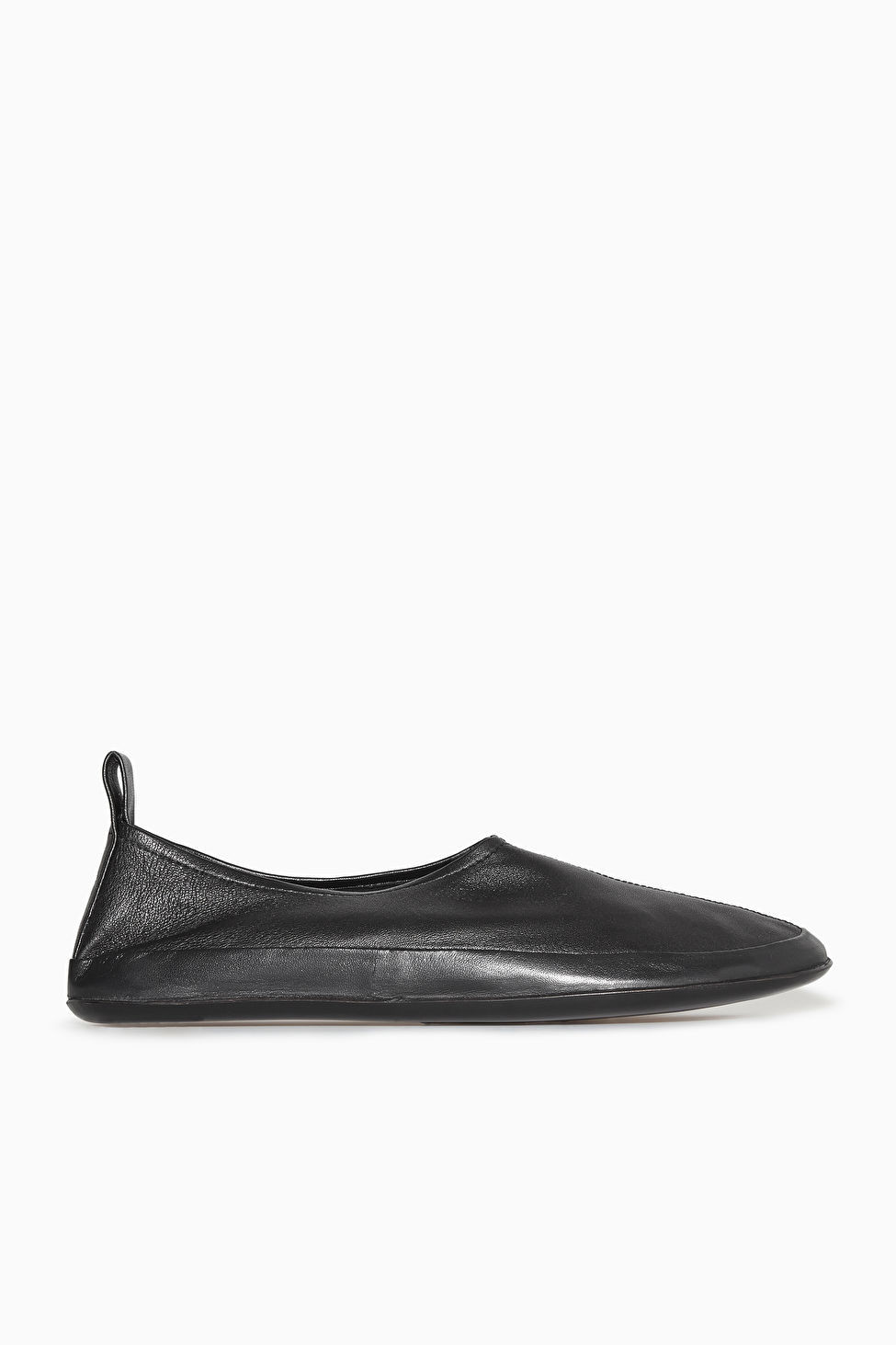 FLACHE BALLERINAS AUS LEDER - SCHWARZ - Shoes - COS | COS (EU)