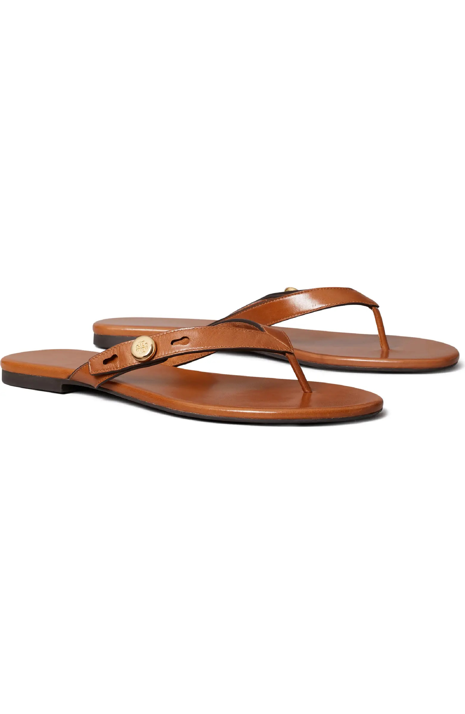 Romy Leather Thong Sandal (Women) | Nordstrom