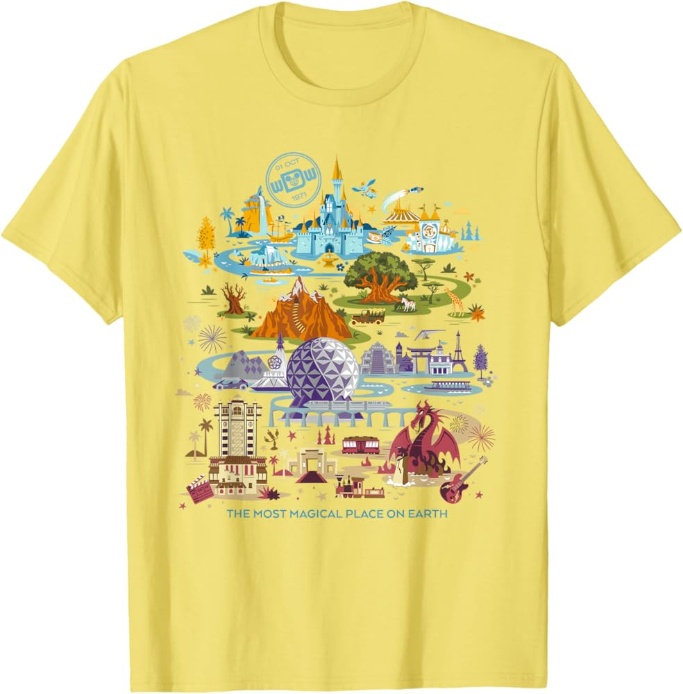 Disney Walt Disney World 50th Anniversary T-Shirt | Amazon (US)