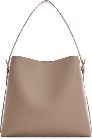 MANGO Faux Leather Shopper Bag with Buckle Detail | Nordstrom | Nordstrom