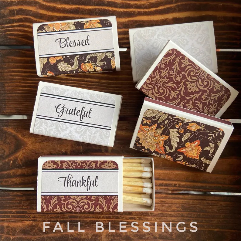 Decorative Matchboxes - Patterns and Themes - Party Favors & Gift Sets - Etsy | Etsy (US)