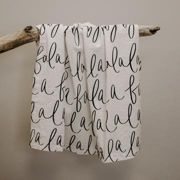 Fa La La La La Tea Towel | Sweet Water Decor, LLC