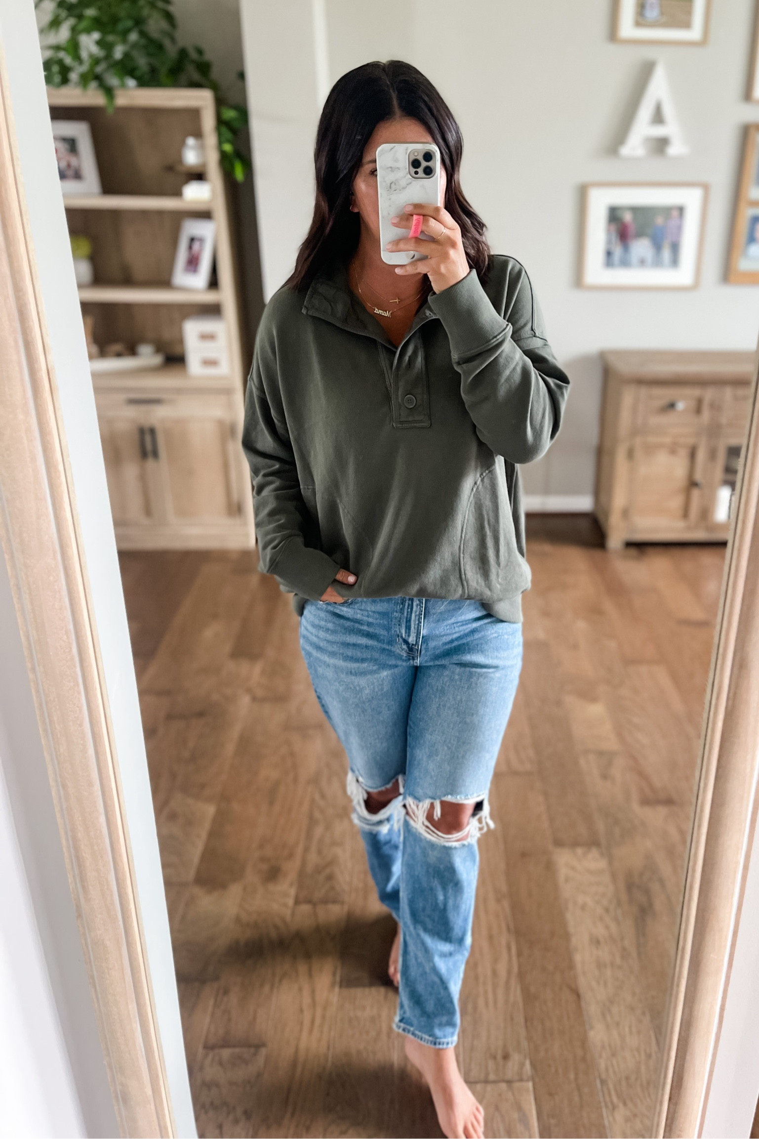 Ae style
Fall style 
Fall fashion 
sweatshirt large 
Tank large
Jeans 12

#LTKsalealert #LTKSeasonal #LTKunder50