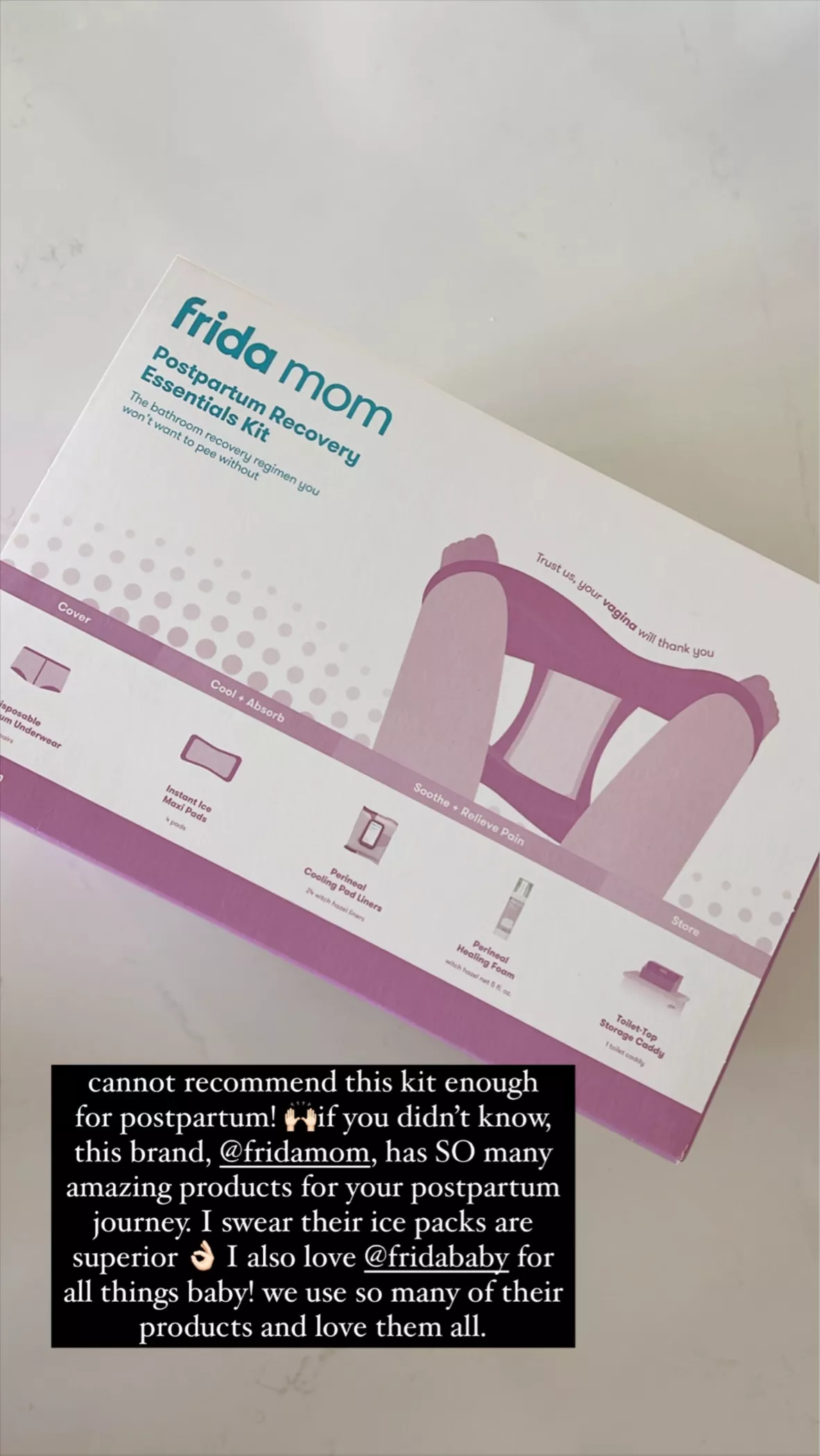 FridaMom Postpartum Recovery Essentials Kit