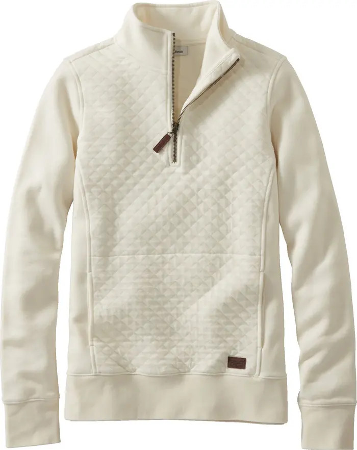 Quilted Quarter Zip Pullover | Nordstrom