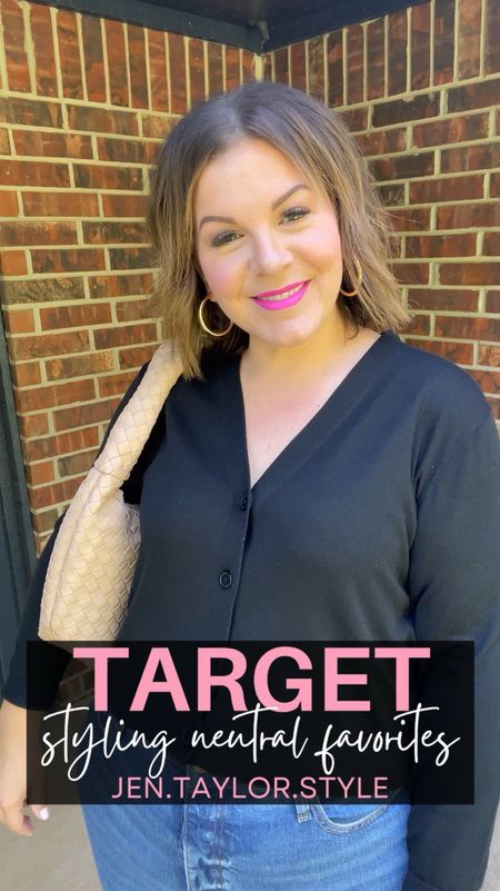 Target Tuesday! Styling curvy outfits with some of my favorite Target fashion finds. These plus size high waisted, straight leg ankle jeans remind me of my Abercrombie jeans at a fraction of the price. I also love this lightweight cardigan for work outfits or casual outfits! 

Plus size outfit, midsize outfit, Target outfit, maxi dress outfit, neutral outfit 

#LTKOver40 #LTKPlusSize #LTKFindsUnder50