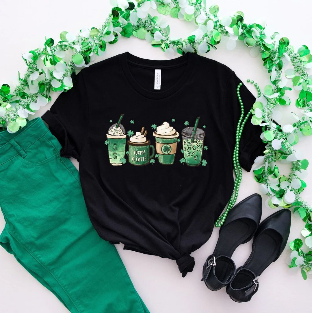 Love St Patrick's Day Shirt Cute St Patrick's Day - Etsy | Etsy (US)
