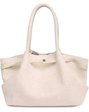 Women's Retro Armpit Shoulder Tote Bag - Large Capacity, Suede Leather | Amazon (US)