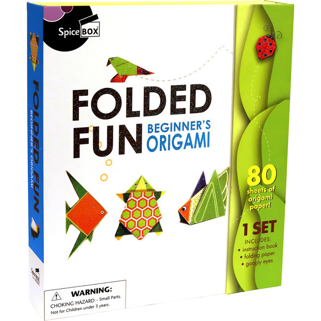 Fun With: Folded Fun - Beginner's Origami - Activity Set - Kids Toys | Spice Box Product Development Ltd from Maisonette | Maisonette